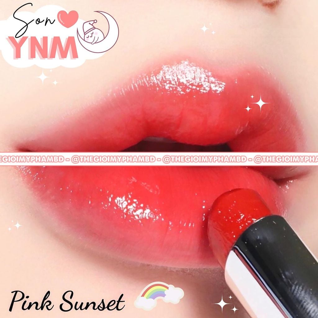 Son Dưỡng Có Màu YNM Candy Pop Glow Melting Balm #Pink Sunset