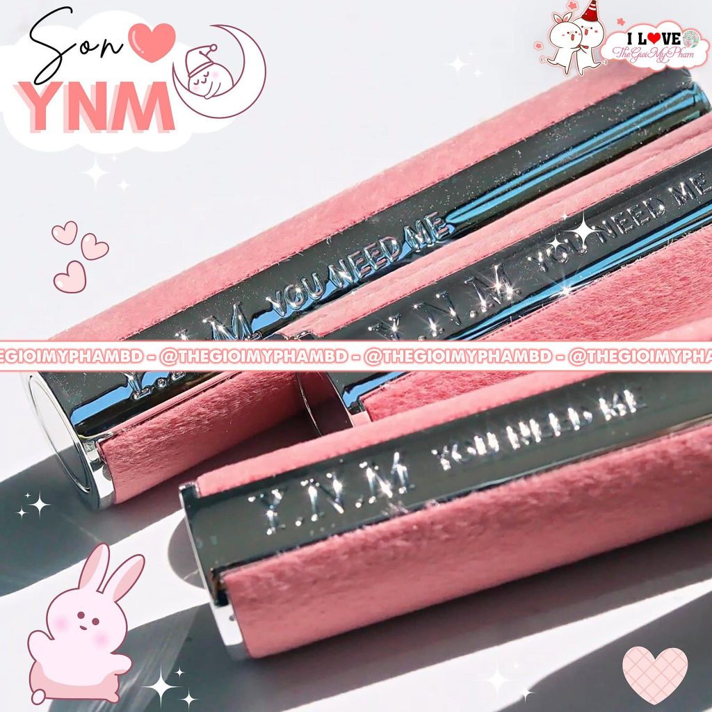 Son Dưỡng Có Màu YNM Candy Pop Glow Melting Balm #Crimson Chili