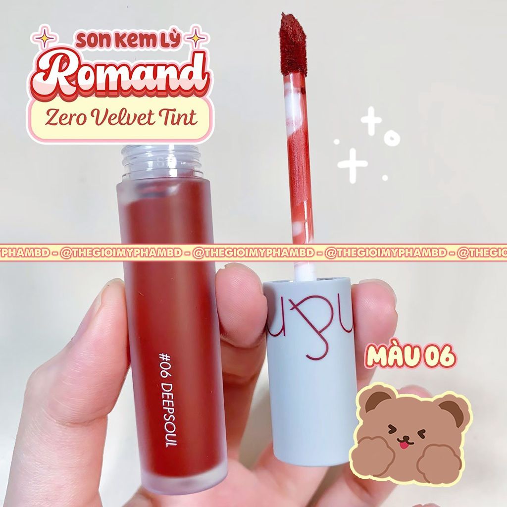 Son kem Romand Zero Velvet Tint #06