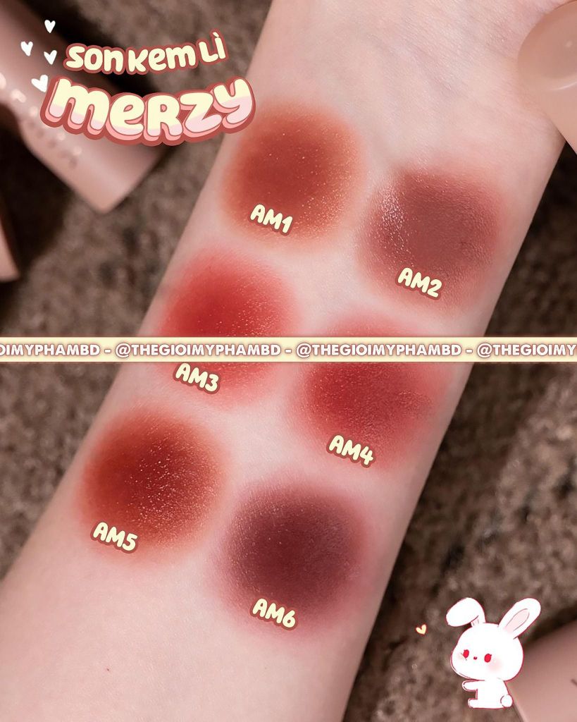 Merzy - Son Kem Lì Merzy Academia Mellow Tint #AM3