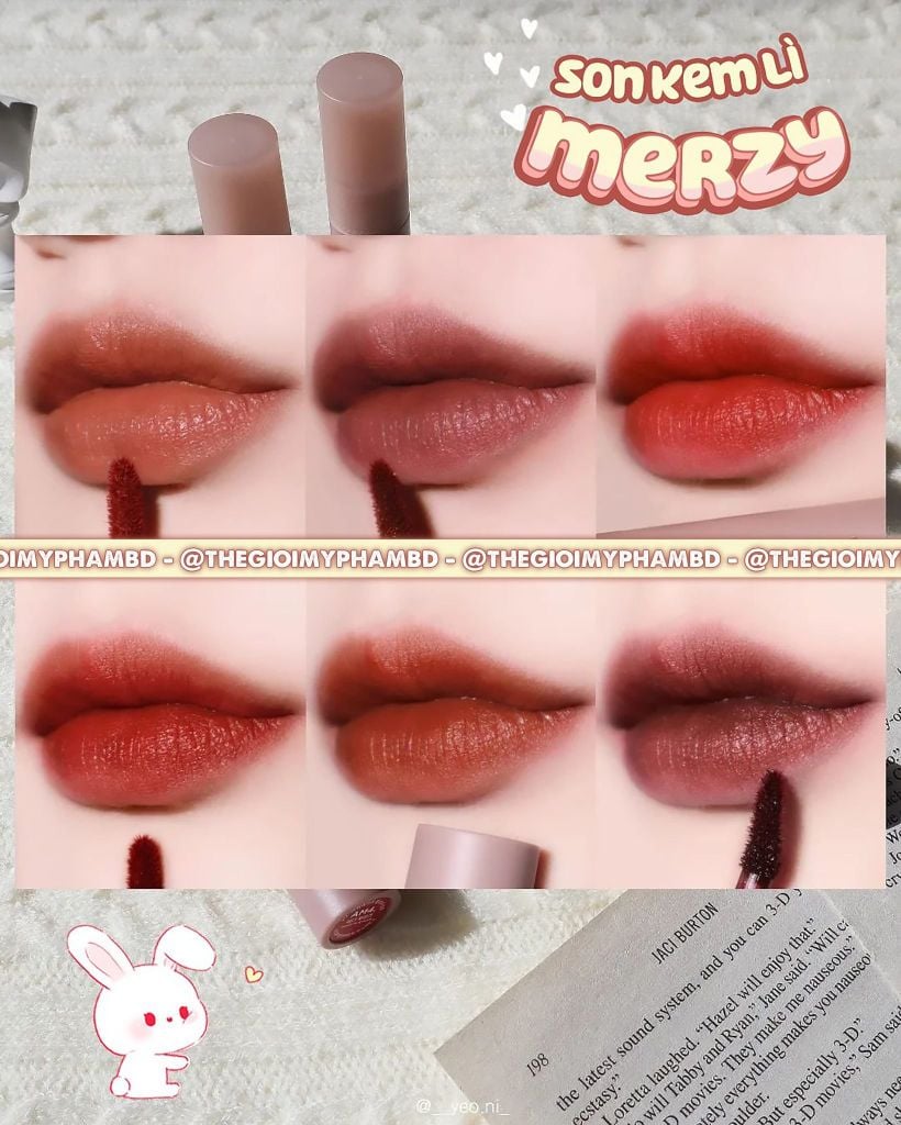 Merzy - Son Kem Lì Merzy Academia Mellow Tint #AM5