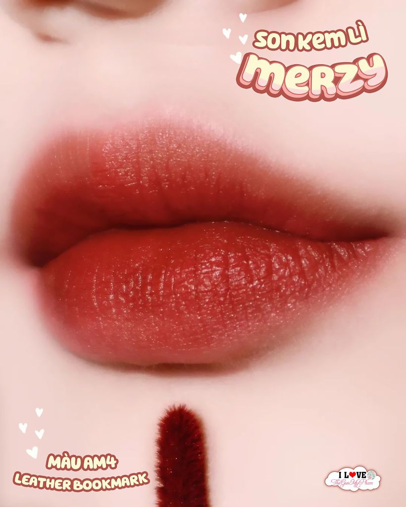Merzy - Son Kem Lì Merzy Academia Mellow Tint #AM4