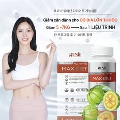 Giảm Cân Genie Slim Recipe Màu Đỏ Mới (30 gói-60 viên)