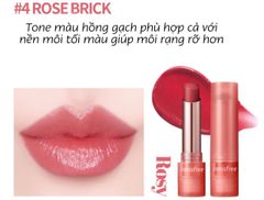 Son Dưỡng Innisfree Dewey Tint Lip Balm #Rose Brick