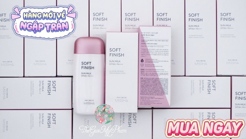 Missha - KCN Soft Finish Sun Milk 70ml