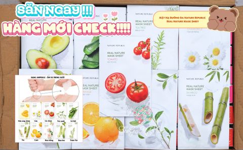 Mặt Nạ Nature Republic Real Nature Mask Sheet #Chamomile