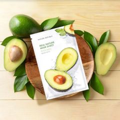 Mặt Nạ Nature Republic Real Nature Mask Sheet #Avocado
