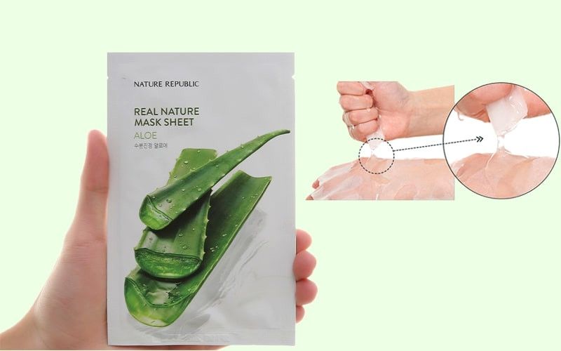 Mặt Nạ Nature Republic Real Nature Mask Sheet #Aloe