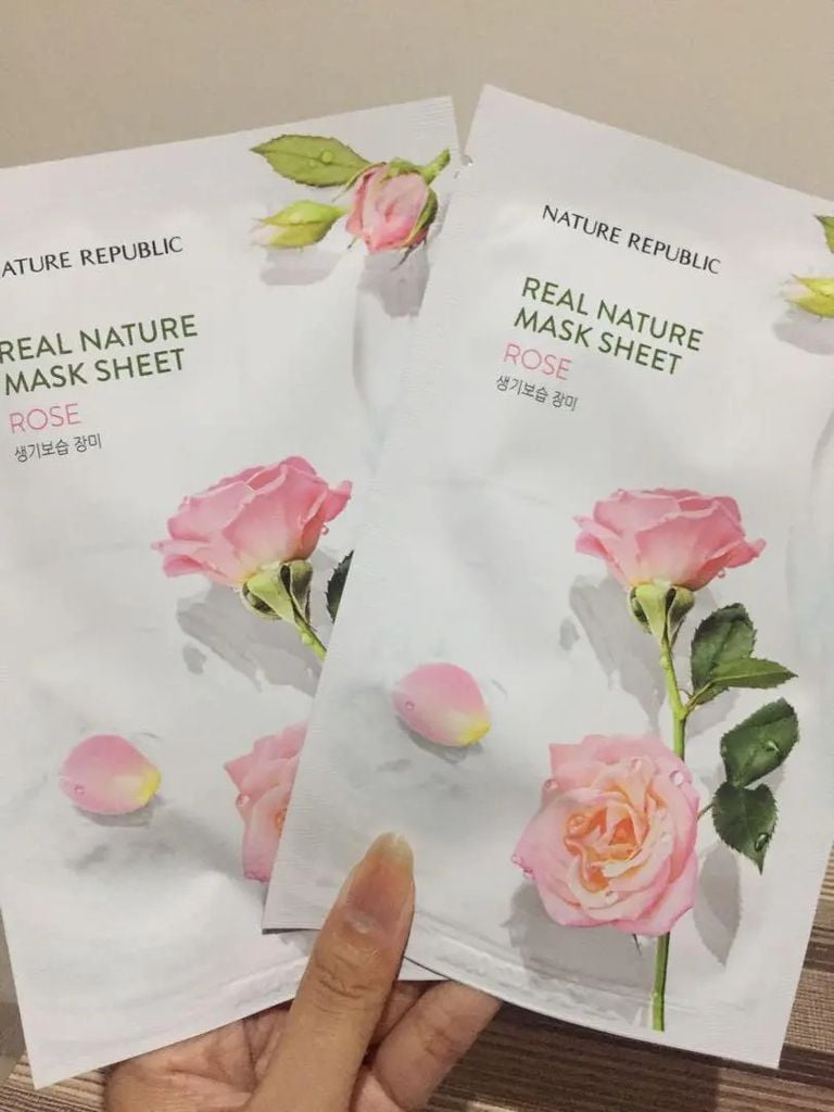 Mặt Nạ Nature Republic Real Nature Mask Sheet #Rose