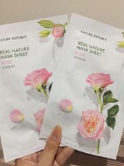 Mặt Nạ Nature Republic Real Nature Mask Sheet #Rose