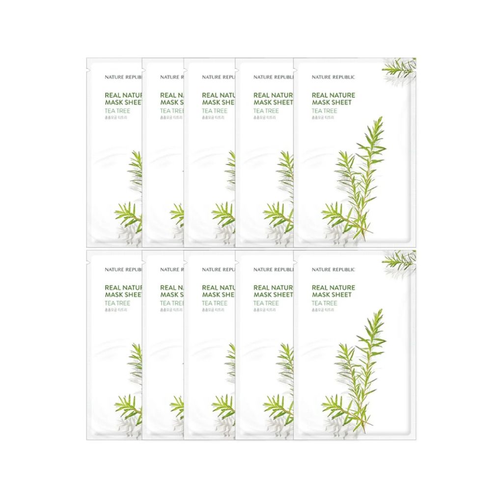 Mặt Nạ Nature Republic Real Nature Mask Sheet #Tea Tree