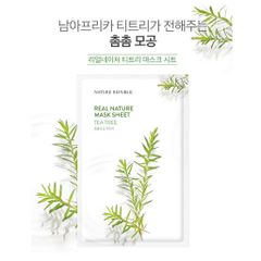 Mặt Nạ Nature Republic Real Nature Mask Sheet #Tea Tree