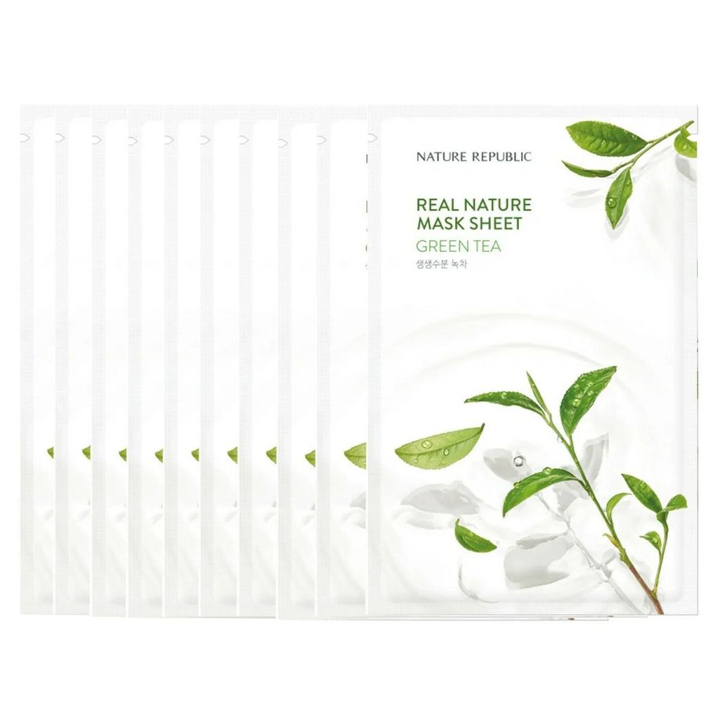 Mặt Nạ Nature Republic Real Nature Mask Sheet #Green Tea