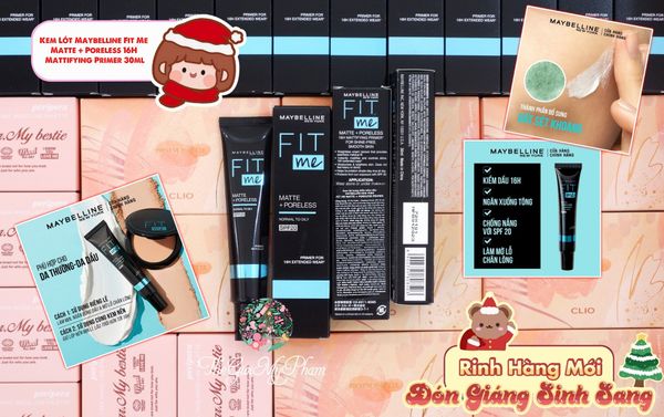 Kem Lót Kiềm Dầu Maybelline Fit Me Matte Poreless Primer Normal To Oily SPF 20