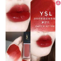 Son Kem YSL Tatouage Couture Velvet Cream #211 Chili Incitement (Ko Tđ)