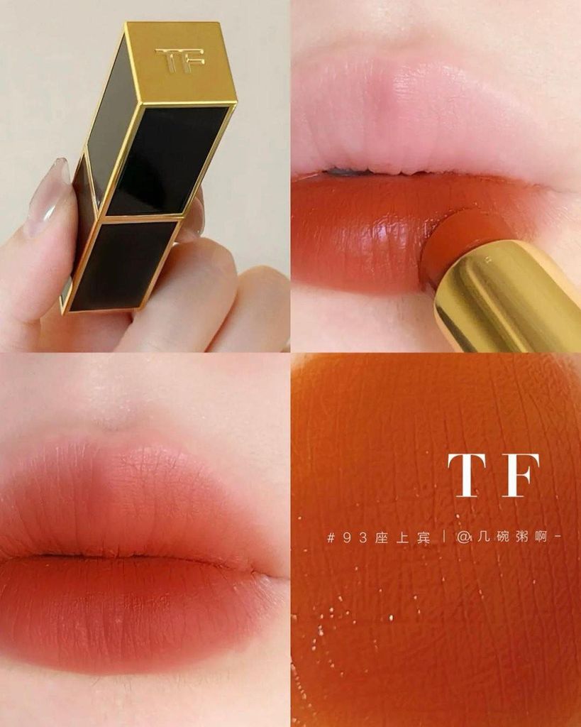 TomFord - Son Tom Ford Satin Matte Lip Color #93 Invite Only