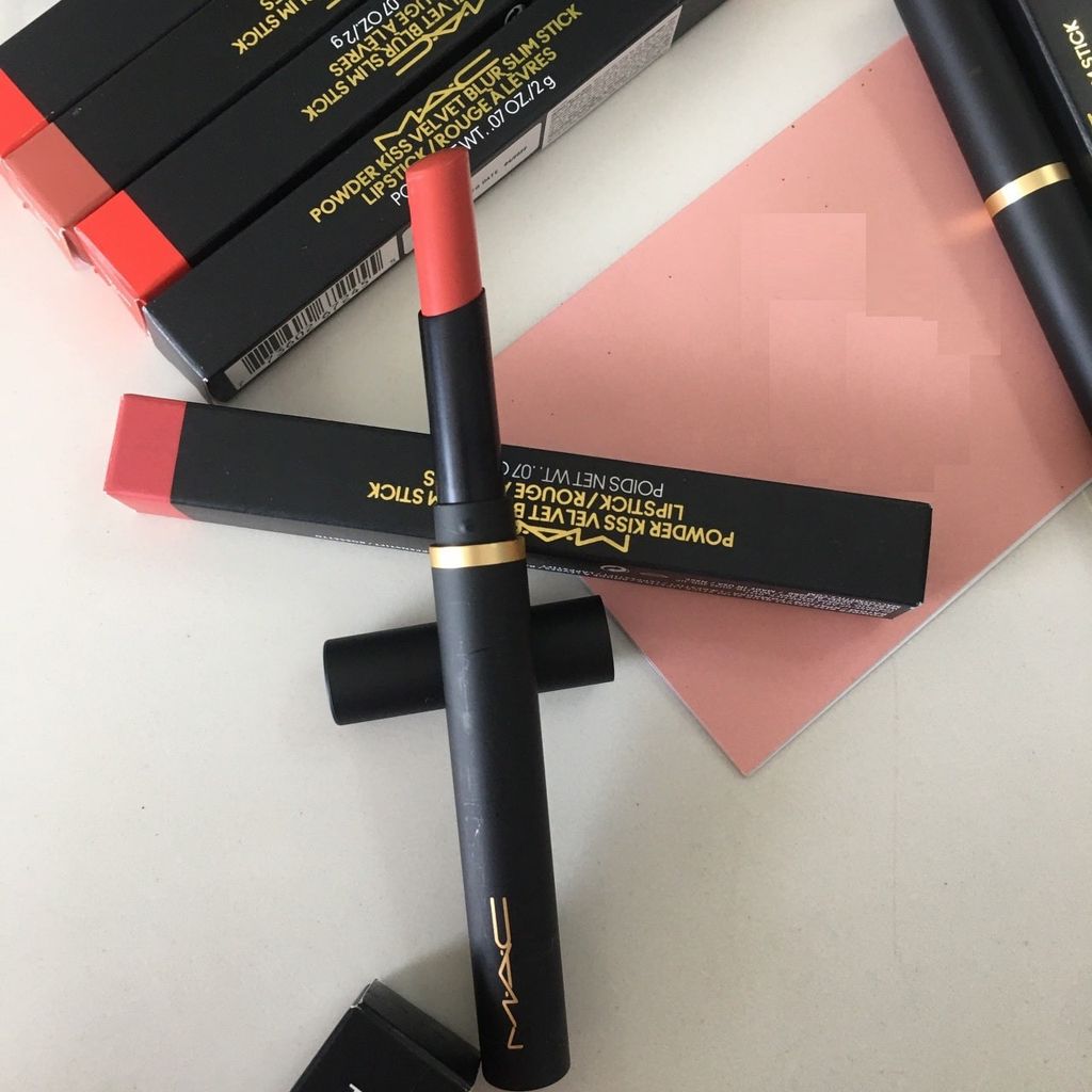 MAC - Son Mac Powder Kiss Velvet Blur Slim Stick #898 Sheer Outrage - Ko Tđ