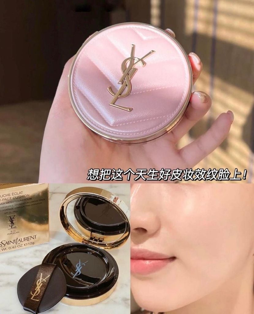 YSL - Touche Eclat Glow Pact Cushion #B20 (Ko Tđ)