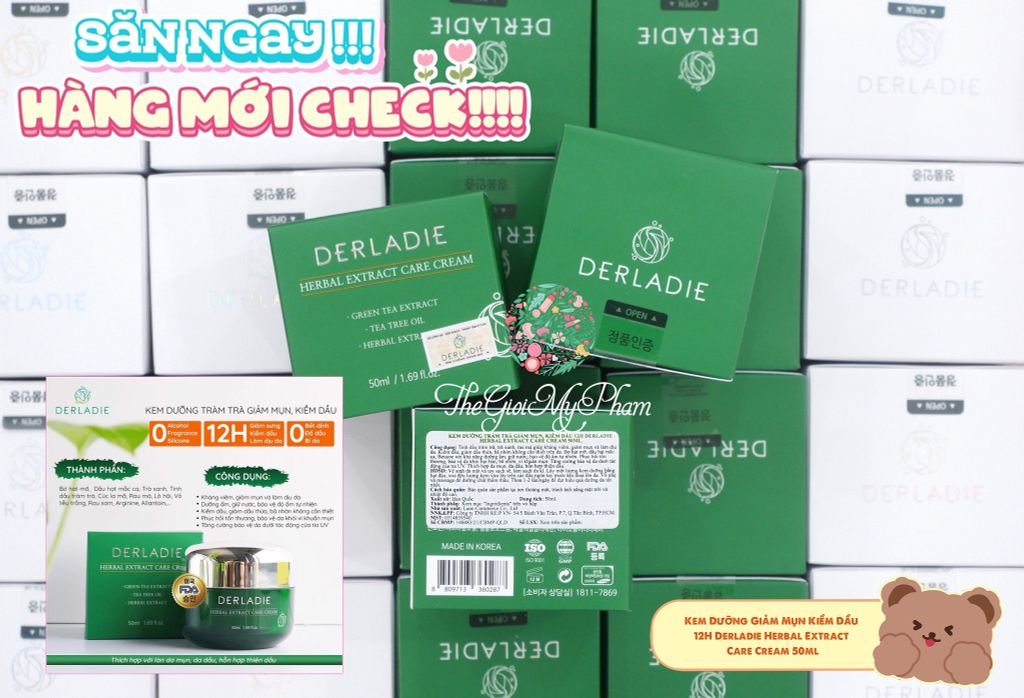 Derladie - Herbal Extract Care Cream 50ml