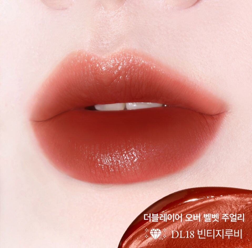 Black Rouge - Son Kem Lì Double Layer Over Velvet #DL18