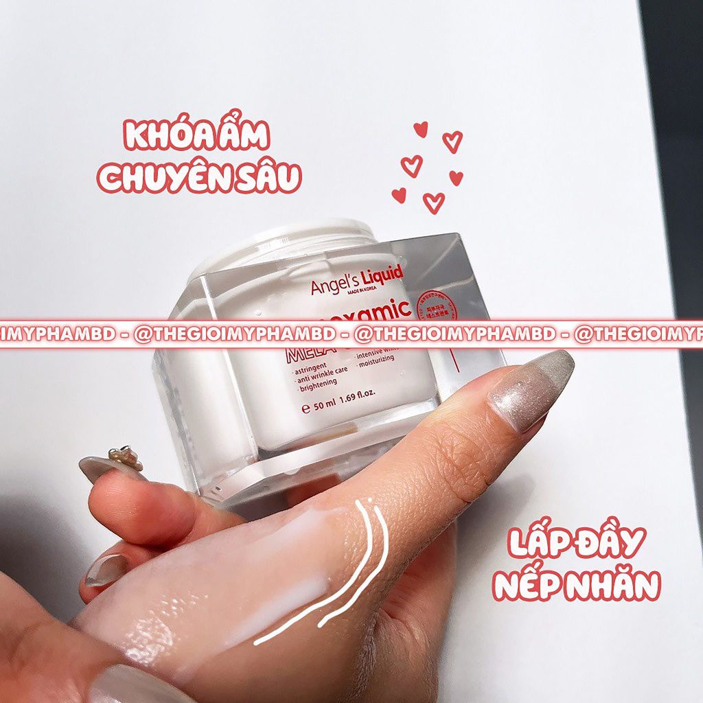 Angle's Liquid - Kem Dưỡng Mờ Nám Chuyên SâuTranexamic Mela Cream 50ml