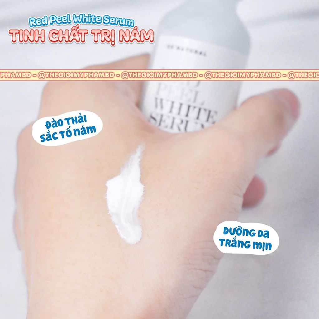 Tinh Chất Dưỡng Trắng Làm Đều Màu Da So Natural Red Peel White Serum 35ml