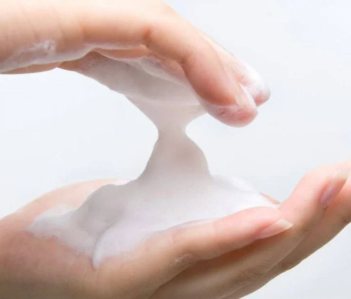 Sữa Rửa Mặt Tạo Bọt Hada Labo Gokujyun Foaming Cleanser 160ml #Xanh