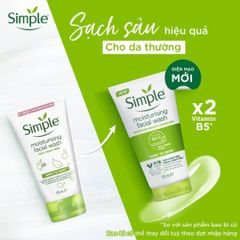 SRM Simple Kind To Skin Trắng 150ml