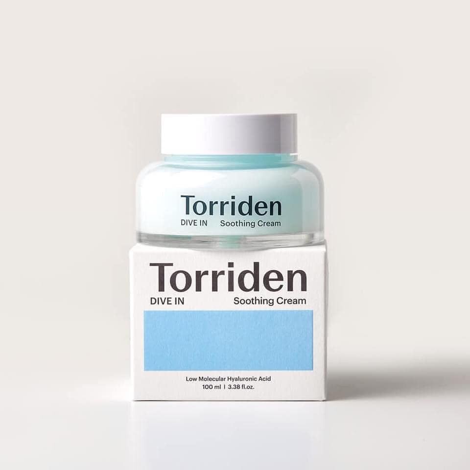 Kem Dưỡng Torriden DIVE-IN Low Molecule Hyaluronic Acid Soothing Cream 100ml