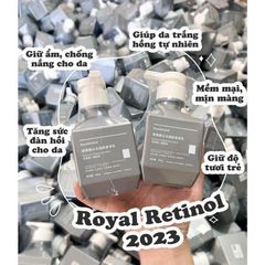 Kem Ủ Kích Trắng Body Royal Retinol B22 The Matrix Retinol 1.5% 200g Mẫu Mới