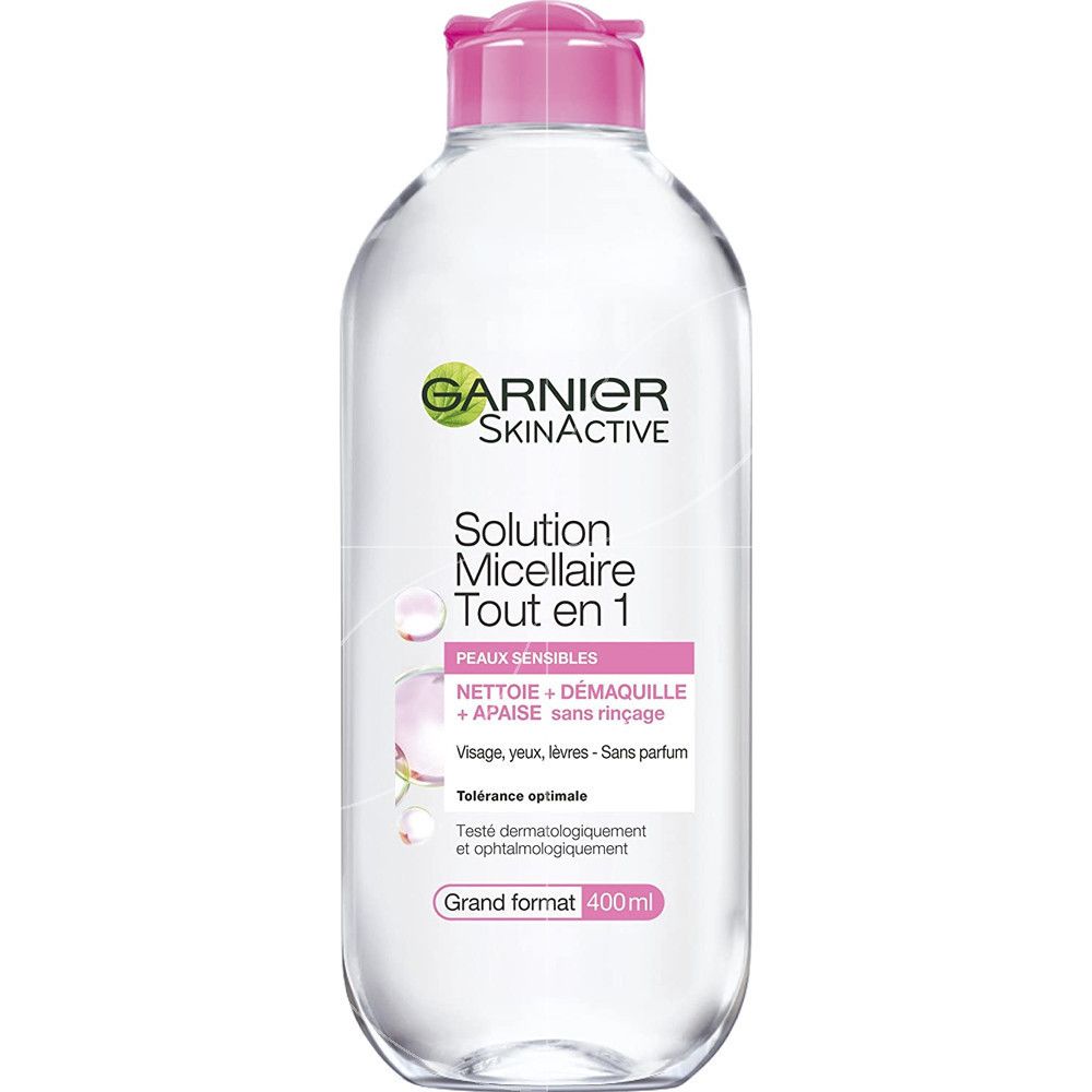 Garnier - Tẩy Trang 400ml #Hồng