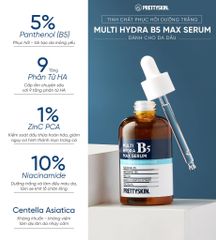 Tinh Chất Phục Hồi Cho Da Dầu PrettySkin Multi Hydra B5 Max Serum 50ml
