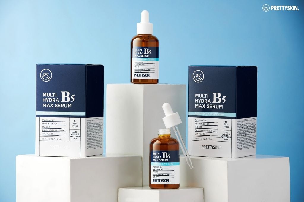 Tinh Chất Phục Hồi Cho Da Dầu PrettySkin Multi Hydra B5 Max Serum 50ml