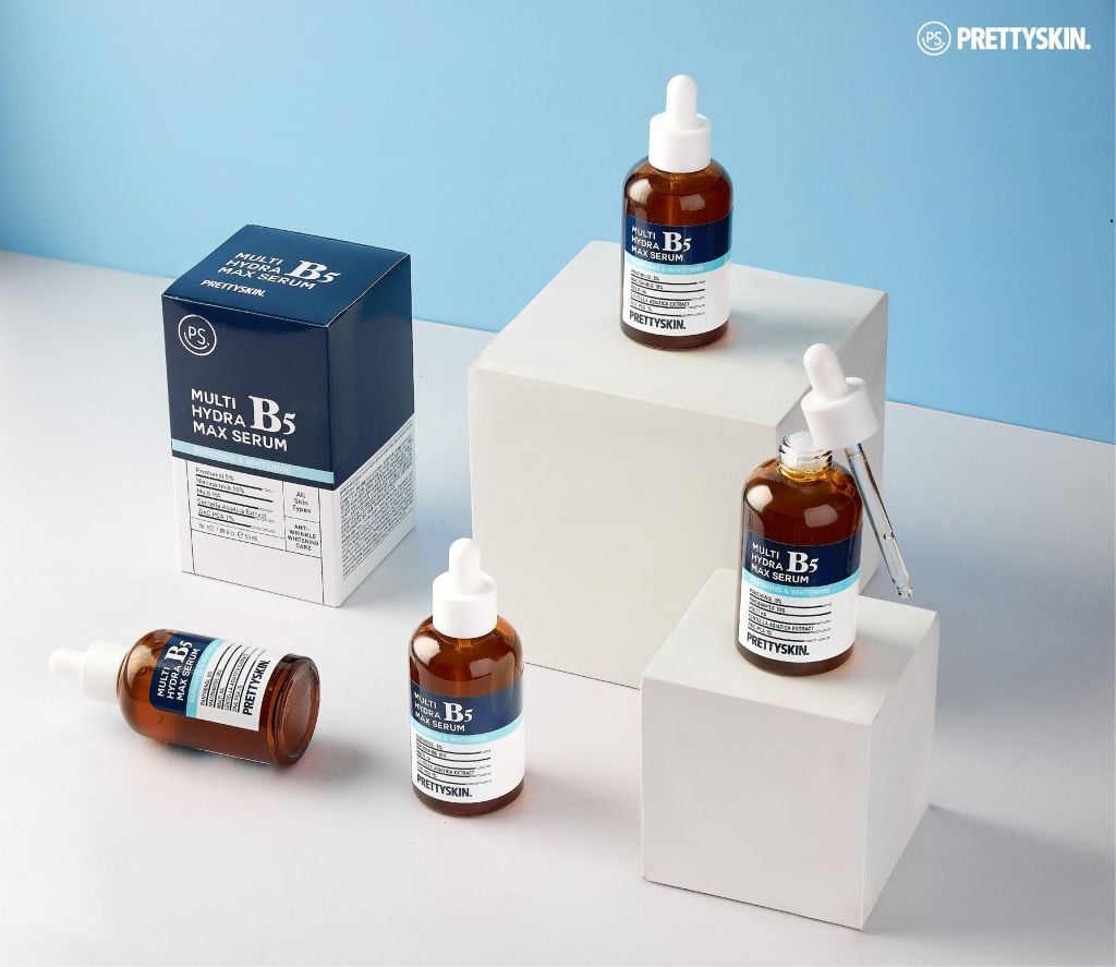 Tinh Chất Phục Hồi Cho Da Dầu PrettySkin Multi Hydra B5 Max Serum 50ml