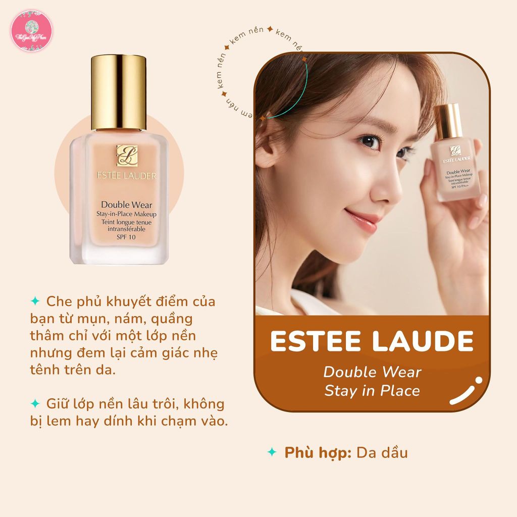 Kem Nền Estee Lauder Double Wear 30ml #1W1 Bone