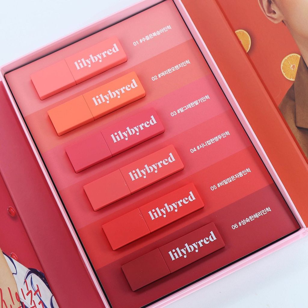 Son Kem Bóng Lì Lilybyred Bloody Liar Coating Tint #12