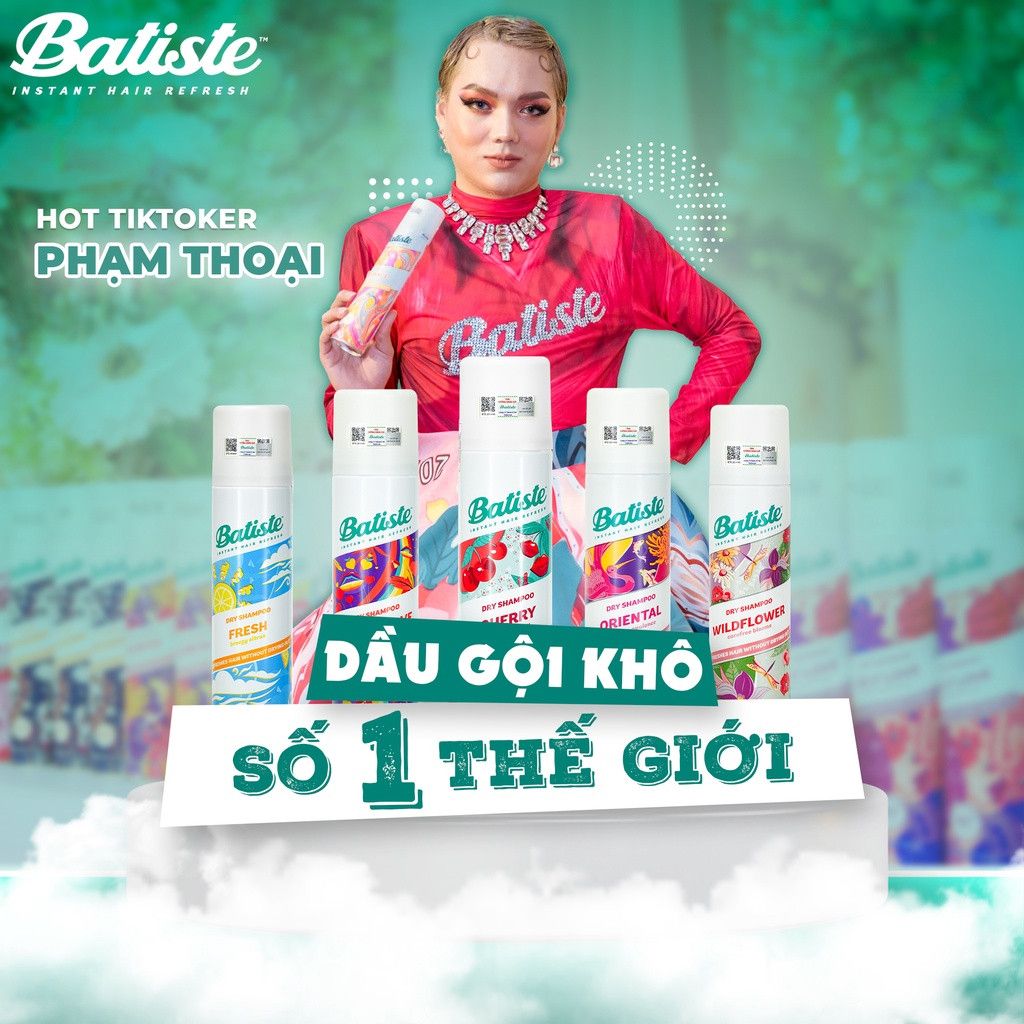 Dầu Gội Khô Batiste 200ml #Oriental