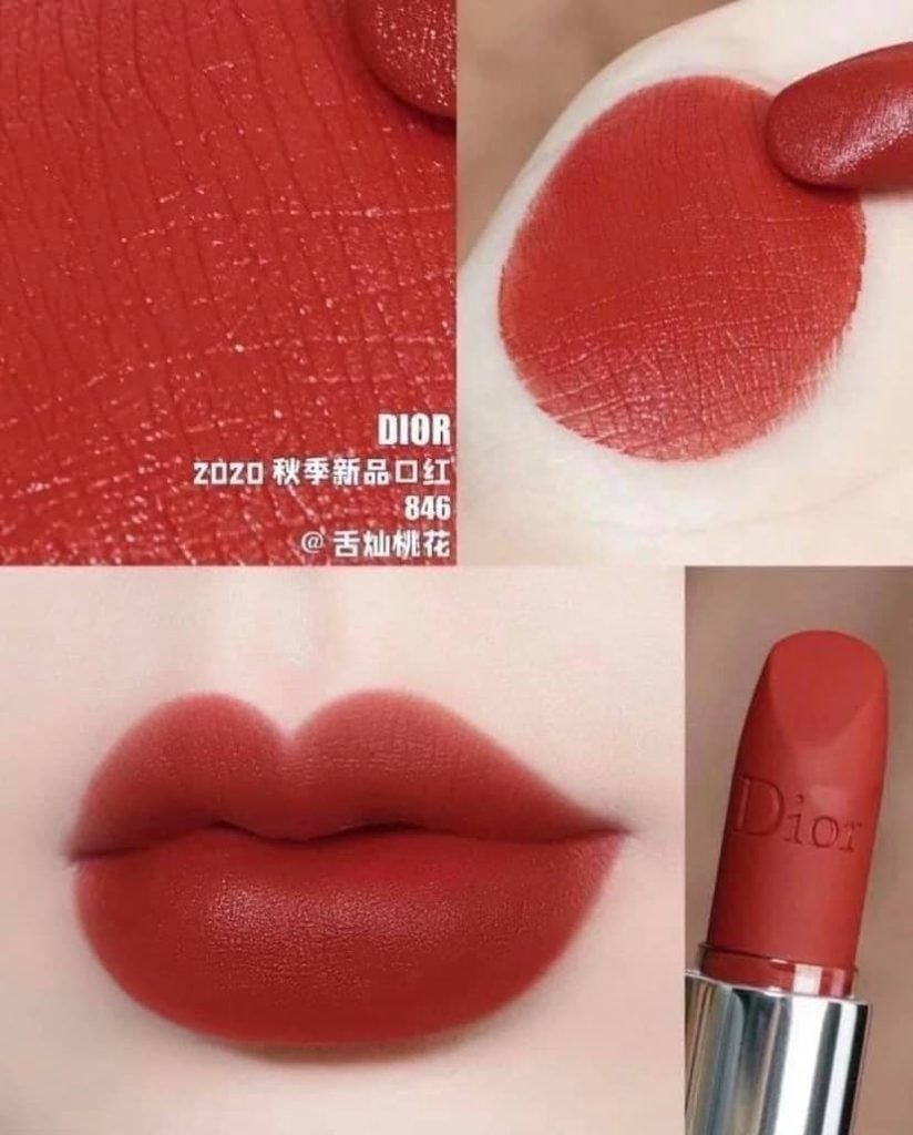 Son Thỏi Dior Rouge #846 Matte ( Ko Tđ)
