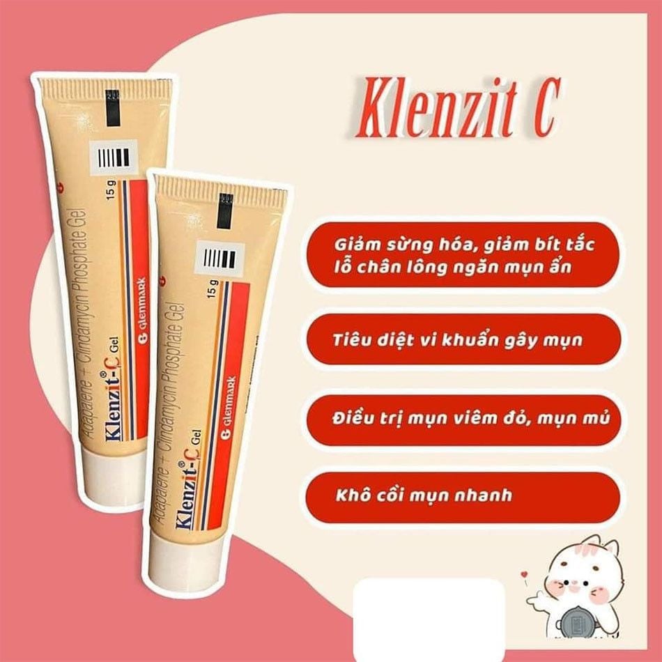 Klenzit-C Gel 15g (Vàng)