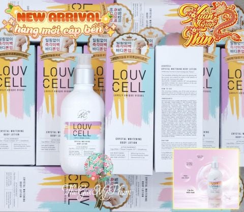 Louv Cell - Lotion Dưỡng Trắng Da Body 250ml