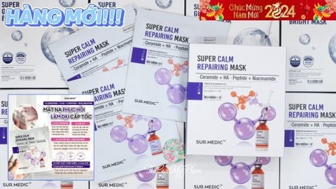 Sur.Medic - Mặt Nạ Phục Hồi, Làm Dịu Da Super Calm Repairing Mask