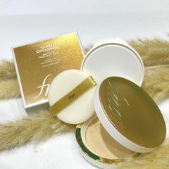 Phấn Phủ Nén TheFaceShop Fmgt Gold Collagen Ampoule Two Way Pact #201