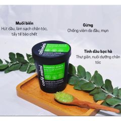 Gội Tẩy Tế Bào Chết Da Đầu CAFE MIMI Shampoo Scrub 330g #Xanh Lá