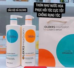 Dầu Gội Olexrs Argan Oil Collagen Hair Salon 500ml