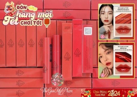 3CE - Son Kem 3CE Glaze Lip Tint #Break Me