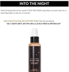 Xịt Thơm Nhũ Kim Tuyến Bath & Body Works 146ml # Into The Night