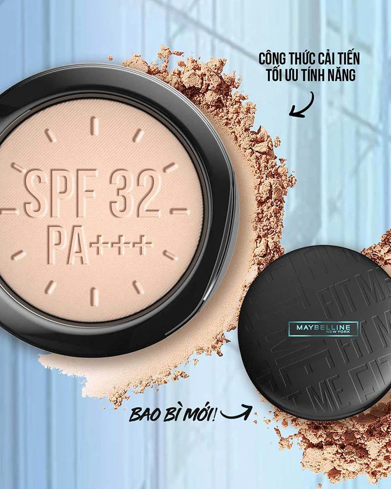 Maybelline - Phấn nền kiềm dầu 12h Fit Me #109