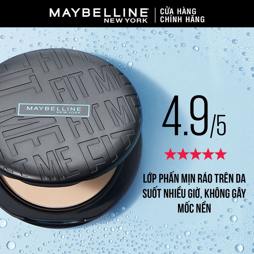 Maybelline - Phấn nền kiềm dầu 12h Fit Me #109