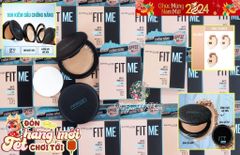 Maybelline - Phấn nền kiềm dầu 12h Fit Me #109