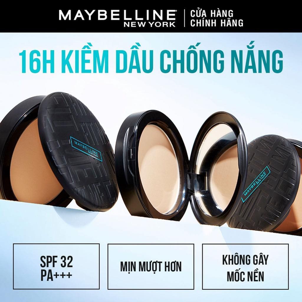 Maybelline - Phấn nền kiềm dầu 12h Fit Me #109